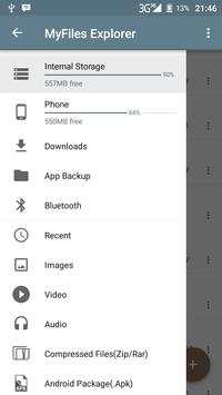 MyFiles Explorer File Manager screenshot 1