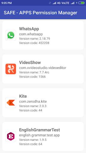 SAFE - APPS Permission Manager screenshot 4