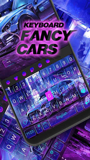 Fancy Cars Keyboard Theme screenshot 2
