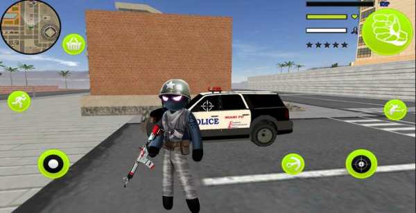 Army Stickman Rope Hero screenshot 1