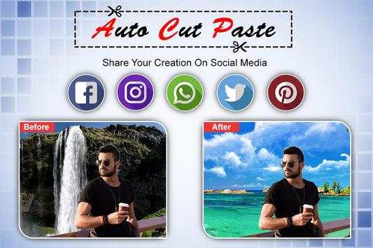 Latest Background Changer : Auto Cut Paste screenshot 5