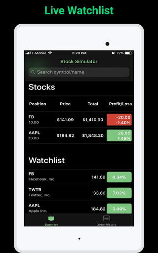 StockMarketSim - Stock Market Simulator screenshot 7