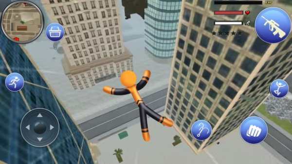 Amazing Spider Stickman Rope: City Gangstar Crime स्क्रीनशॉट 7