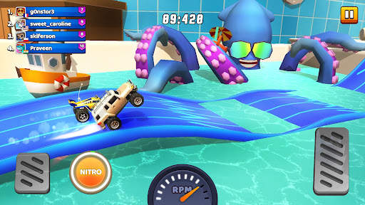 Race Car Driving Crash game screenshot 2