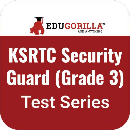 KSRTC Security Guard (Grade 3) Mock Tests App 01.01.222