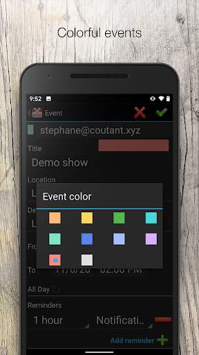Calendar 2023, agenda screenshot 4