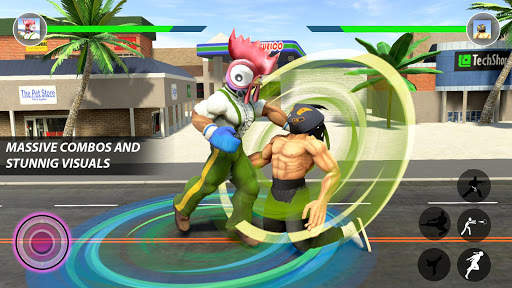 Kung Fu Rooster Fighting: Farm Rooster Karate Game screenshot 8