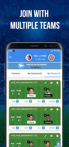 Real11: Fantasy Cricket App screenshot 7