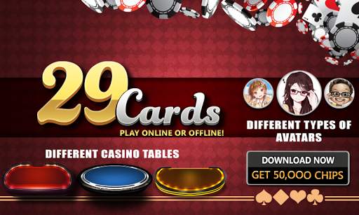 29 Card Game screenshot 1