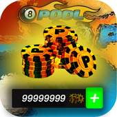 Coins For 8Ball Pool Prank 2.1