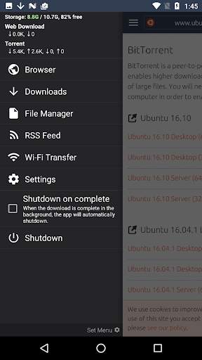 zetaTorrent - Torrent App 1 تصوير الشاشة