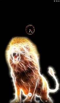 Lion Analog Clock screenshot 11
