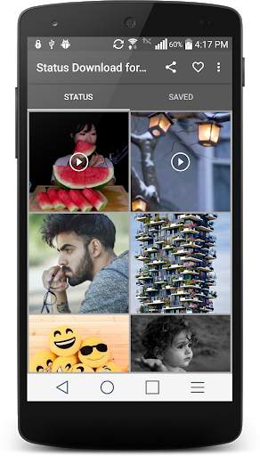 Save Status for whatsapp &Storie whatsApp Business स्क्रीनशॉट 1