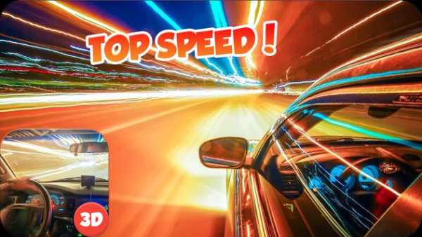 3D Car Racing - Traffic Rush screenshot 1