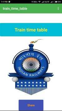 IndianRailway TimeTable Suburban-2018 screenshot 1