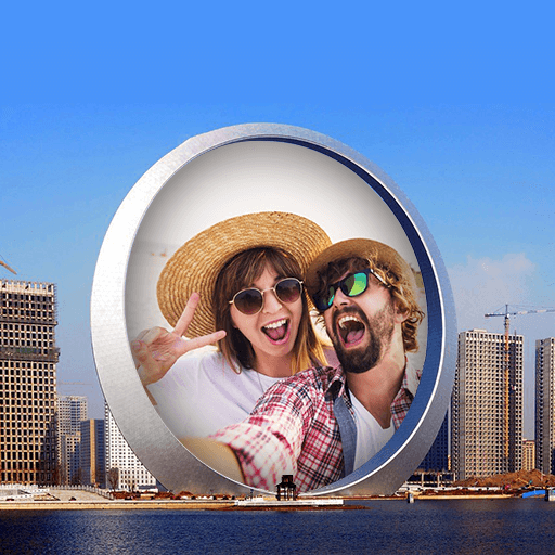 ikon Hoarding Photo Frame - Hoarding Photo Editor
