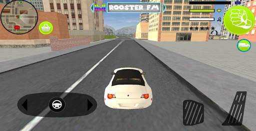 Neon Stickman Rope Hero Spider Gangstar Crime screenshot 4
