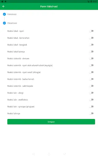 Mobile PCare Vaksinasi скриншот 13