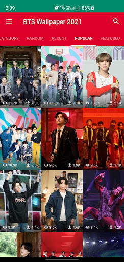 BTS Wallpaper 2021 (HD 4K) : Lockscreen and Theme screenshot 6