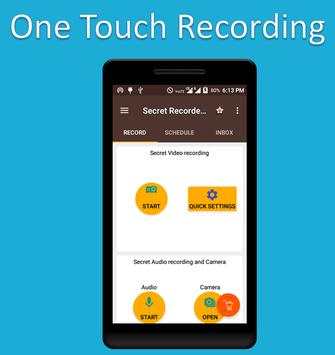 Secret Recorder Video HD screenshot 1