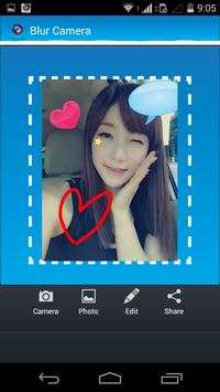 Blur Camera  screenshot 1