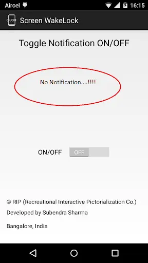 Screen WakeLock screenshot 1