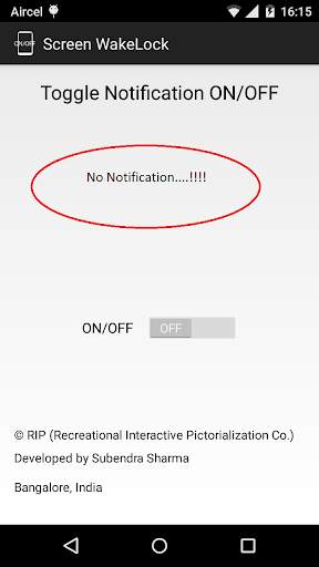 Screen WakeLock screenshot 1