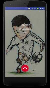 Ronaldo Fake Call screenshot 3