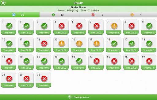 11+ Non-verbal Reasoning Lite screenshot 4