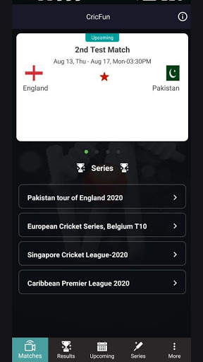 CricFun - Cricket Live line screenshot 1