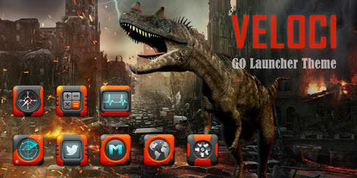 VELOCI GO Launcher Theme screenshot 1