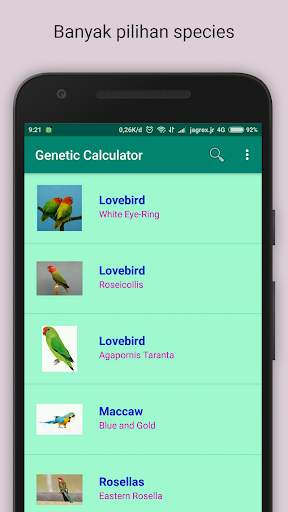Genetic Calculator All Species screenshot 1