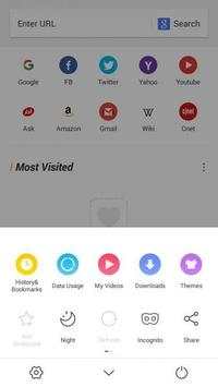 U.C Browser Pro- Fast and Light Browser screenshot 1