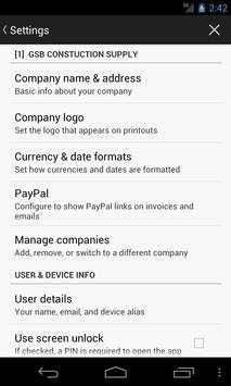 MobileBiz Lite screenshot 7
