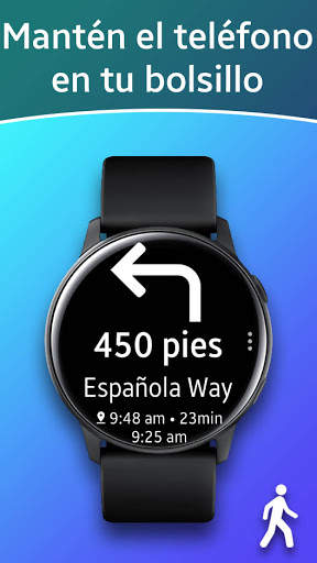 Navigation Pro: Google Maps Navi en reloj Samsung screenshot 2