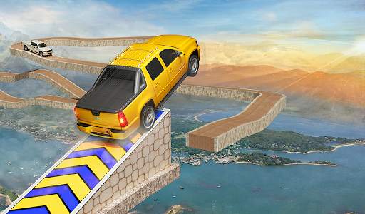 Offroad Jeep Prado Driving - Car Stunt screenshot 14