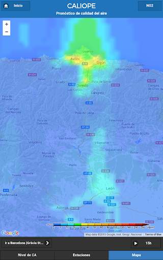 CALIOPE: Air Quality screenshot 10
