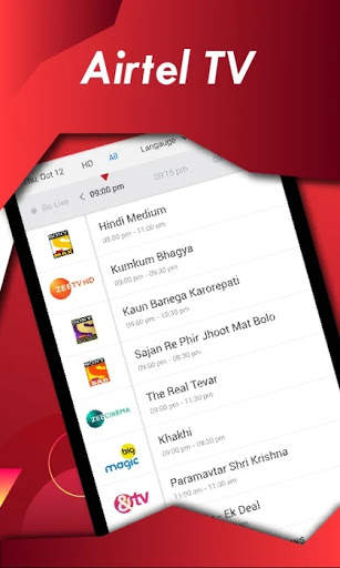 Free Airtel TV HD Live Channels Tips screenshot 2