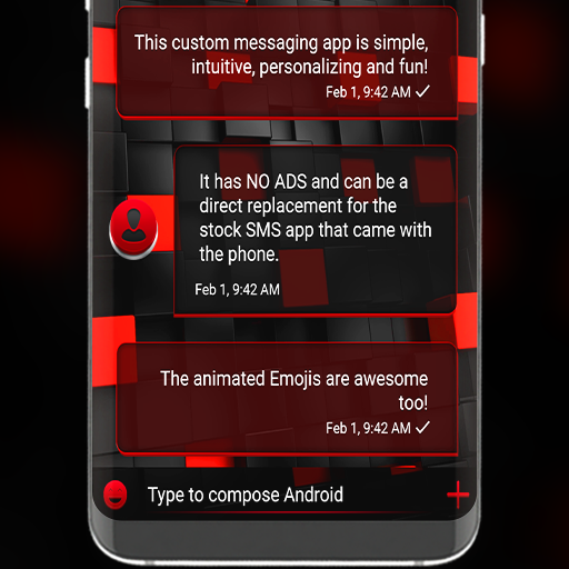 Neon messenger tema última versão 2021 icon