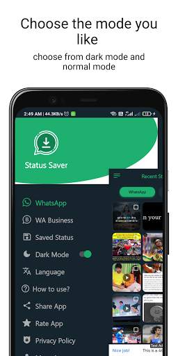 New WhatsApp Status Saver 2021 screenshot 4