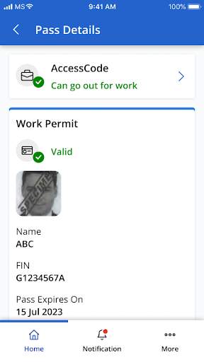 SGWorkPass screenshot 5