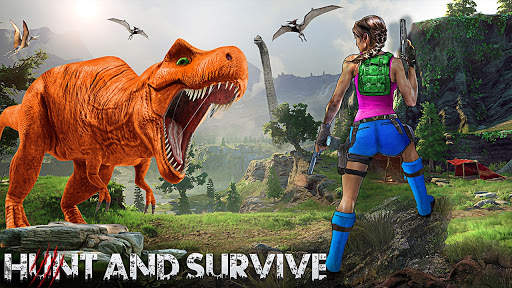 Wild Dinosaur Hunting Clash 3D screenshot 4