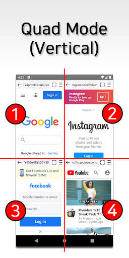 Dual Browser, Split Browser, Multi Browser screenshot 3