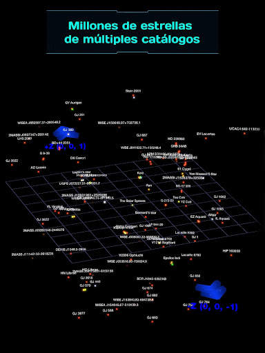 Mapa de la galaxia 3D screenshot 14