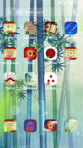 Ninja theme for APUS screenshot 2