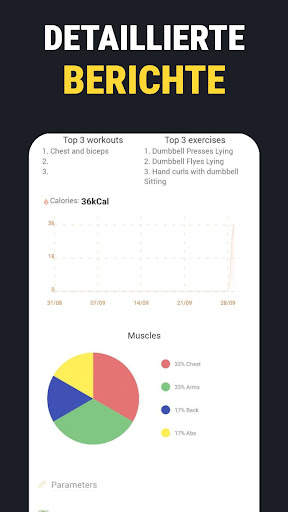 Heimtraining mit Kurzhanteln screenshot 7