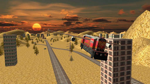 Train Flying Sim Offroad screenshot 5