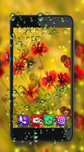 Autumn Flowers Live Wallpaper screenshot 2