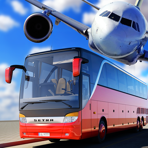 ikon Indonesia Airport Bus simulator Game:New Bus Games