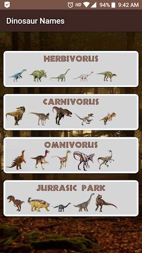 Dinosaur Names screenshot 2